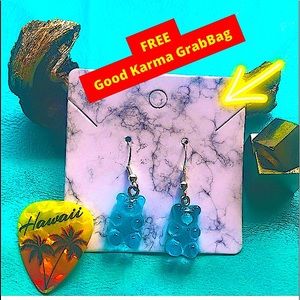 FREE w/bundle Y2K 🐻Must-Bundle: Free "Good Karma" Grab bag Gummy Bear Earrings
